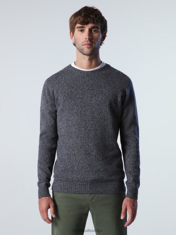 џемпер од мешавине кашмира комбинација 3 одећу мушкарци PDV4J882 North Sails