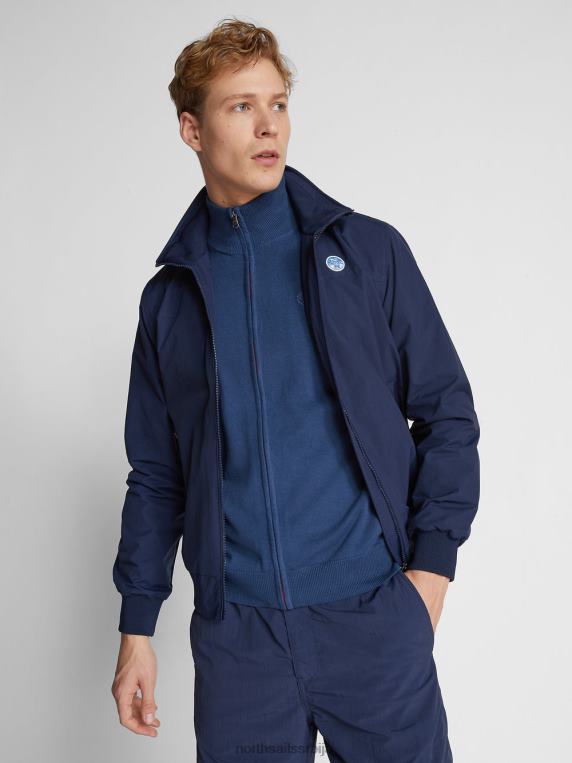 кардиган са високим изрезом тамни тексас одећу мушкарци PDV4J1066 North Sails