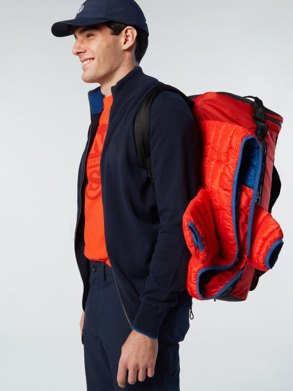 кардиган са пуним патентним затварачем Морнарско плаво одећу мушкарци PDV4J250 North Sails