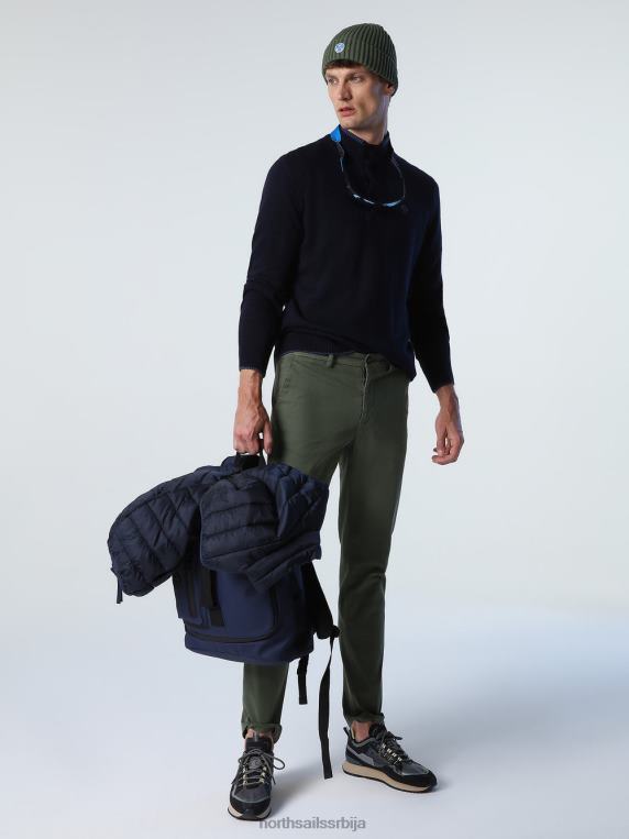 џемпер са дугмадима Морнарско плаво одећу мушкарци PDV4J728 North Sails