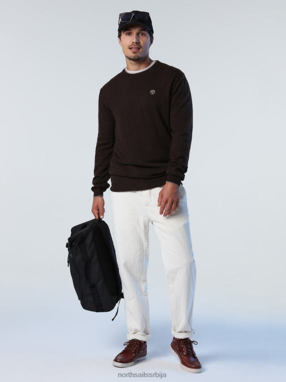 еко џемпер од кашмира какао одећу мушкарци PDV4J886 North Sails