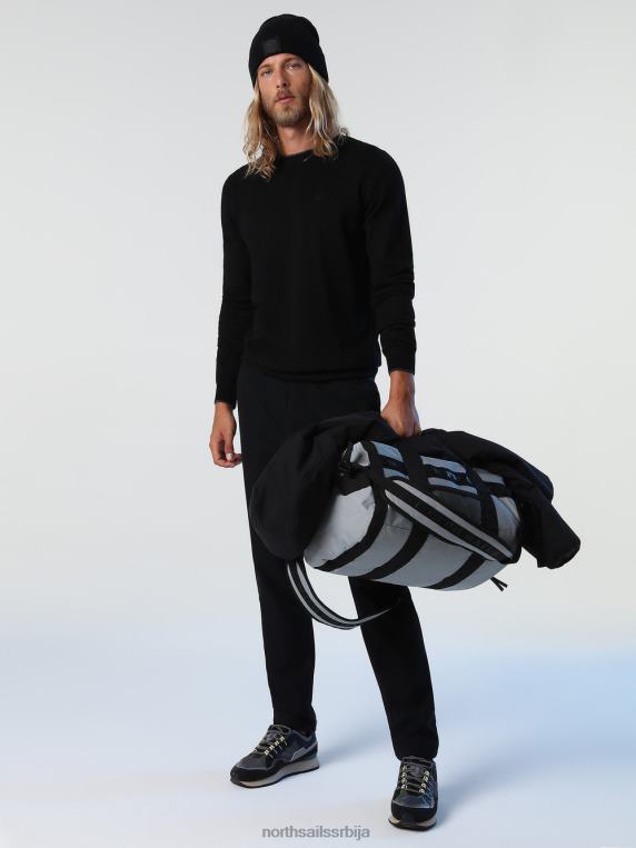 еко џемпер од кашмира црн одећу мушкарци PDV4J894 North Sails