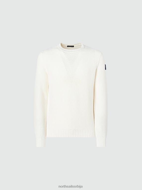 џемпер од саћа марсхмаллов одећу мушкарци PDV4J895 North Sails