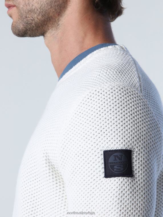 џемпер од саћа марсхмаллов одећу мушкарци PDV4J895 North Sails