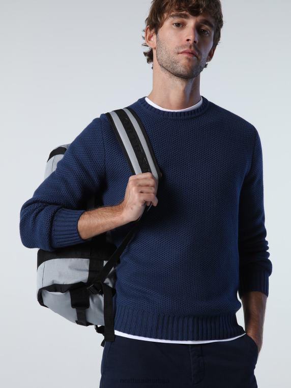 џемпер од саћа тамни тексас одећу мушкарци PDV4J898 North Sails