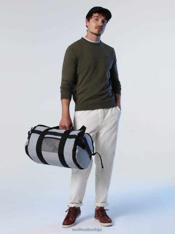 џемпер са великим изрезом бршљан зелен одећу мушкарци PDV4J905 North Sails