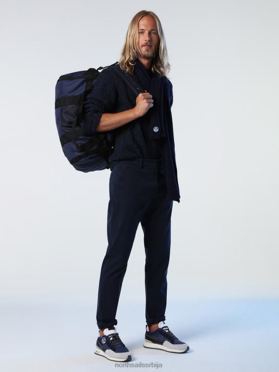 ребрасти џемпер Морнарско плаво одећу мушкарци PDV4J986 North Sails