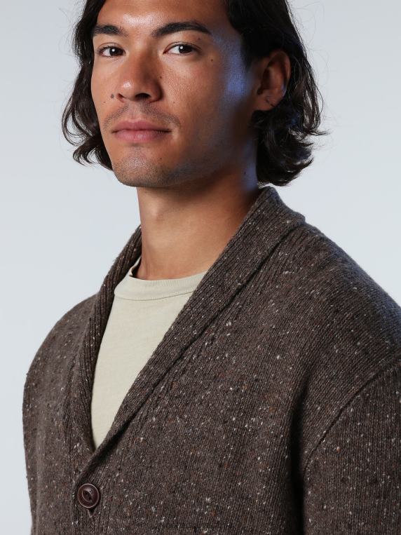 кардиган са шал крагном какао одећу мушкарци PDV4J987 North Sails