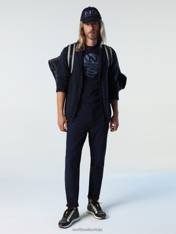 кардиган са шал крагном Морнарско плаво одећу мушкарци PDV4J988 North Sails