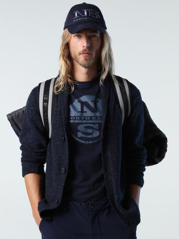 кардиган са шал крагном Морнарско плаво одећу мушкарци PDV4J988 North Sails