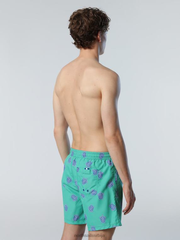 купаћи шорц са штампом на целом крају комбинација 13 одећа за плажу мушкарци PDV4J383 North Sails