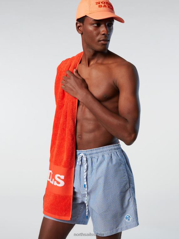 пругасте шорц за купање сеерсуцкер комбинација 1 одећа за плажу мушкарци PDV4J406 North Sails