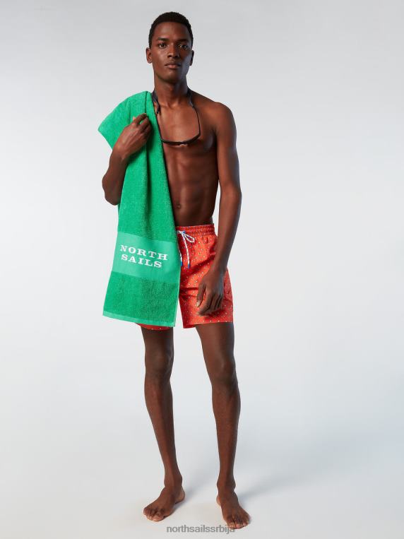 купаћи шорц са штампом на целом крају комбинација 25 одећа за плажу мушкарци PDV4J384 North Sails