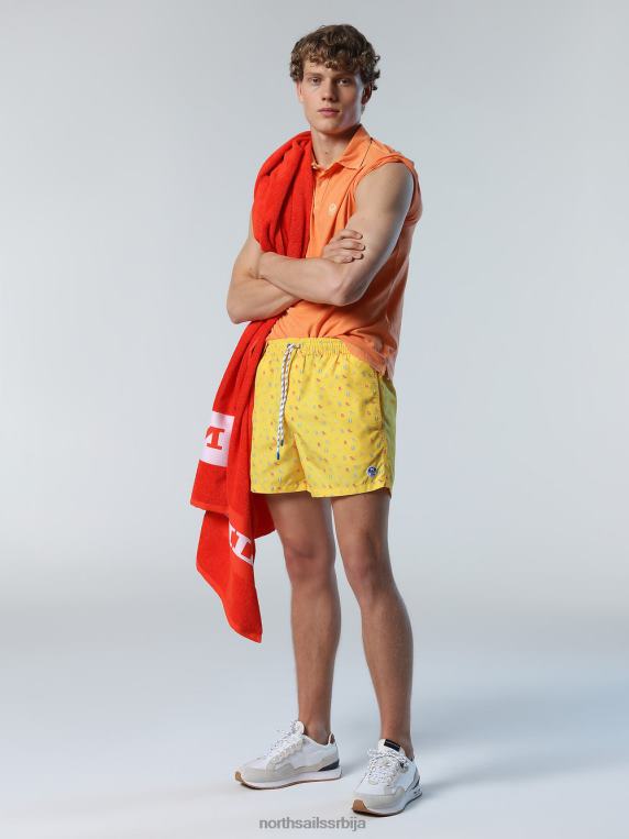 купаћи шорц са штампом на целом крају комбинација 27 одећа за плажу мушкарци PDV4J422 North Sails