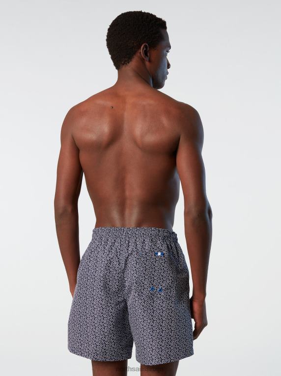 купаћи шорц са завршном обрадом од коже брескве комбинација 61 одећа за плажу мушкарци PDV4J374 North Sails