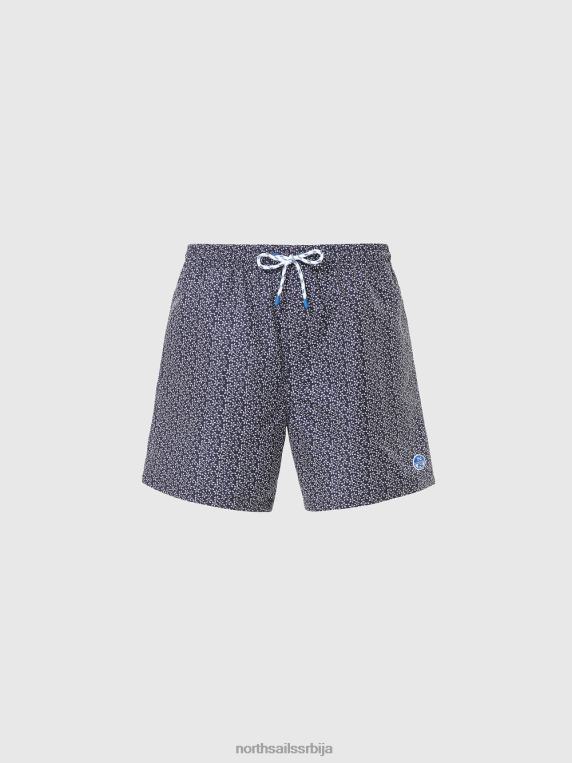 купаћи шорц са завршном обрадом од коже брескве комбинација 61 одећа за плажу мушкарци PDV4J374 North Sails