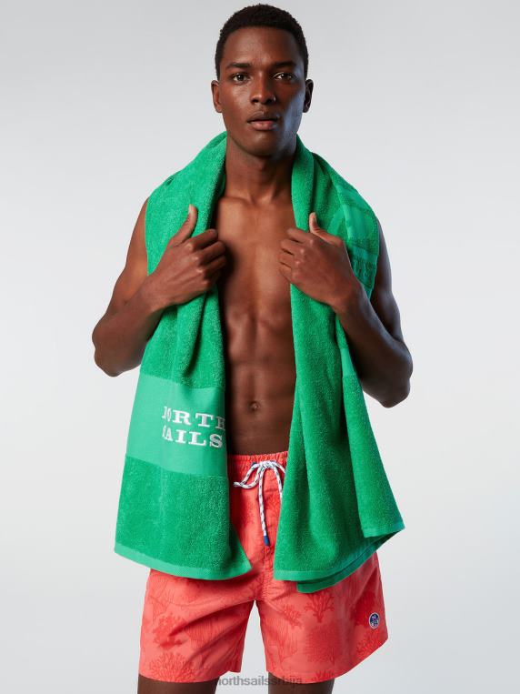 купаћи шорц са завршном обрадом од коже брескве комбинација 68 одећа за плажу мушкарци PDV4J375 North Sails