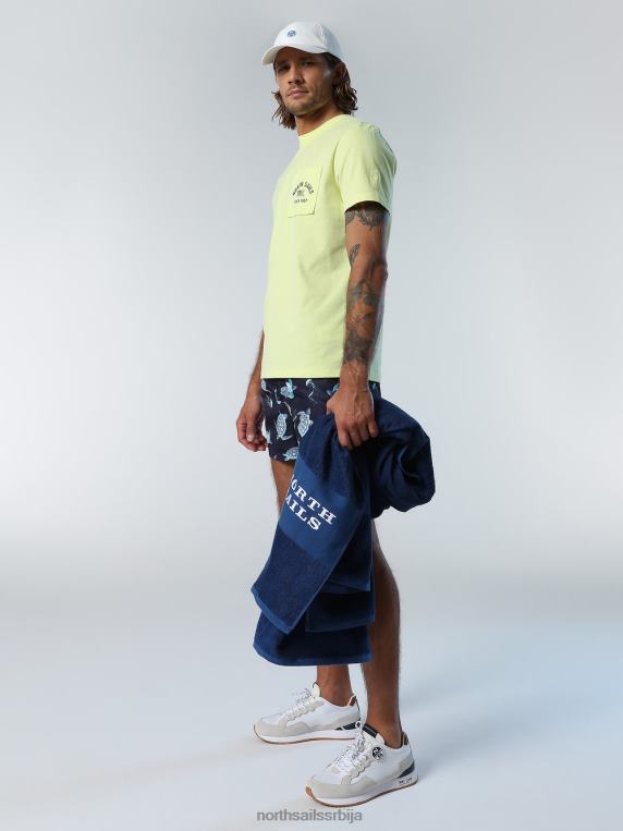 купаћи шорц са принтом океана комбинација 69 одећа за плажу мушкарци PDV4J381 North Sails