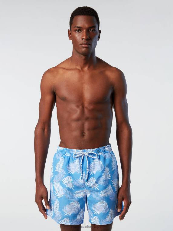 купаћи шорц са завршном обрадом од коже брескве комбинација 71 одећа за плажу мушкарци PDV4J376 North Sails