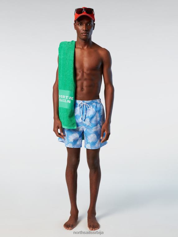 купаћи шорц са завршном обрадом од коже брескве комбинација 71 одећа за плажу мушкарци PDV4J376 North Sails
