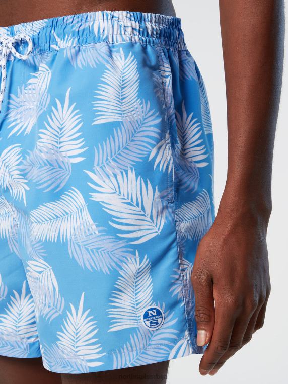 купаћи шорц са завршном обрадом од коже брескве комбинација 71 одећа за плажу мушкарци PDV4J376 North Sails