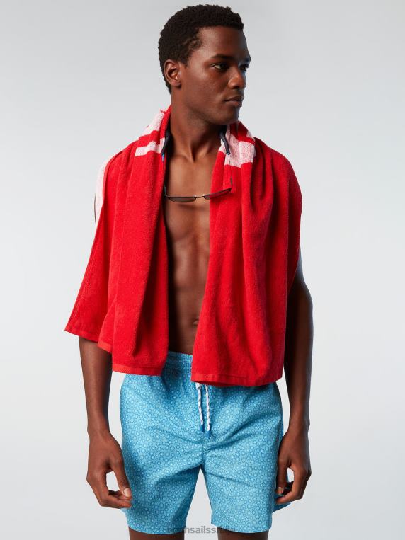 купаћи шорц са завршном обрадом од коже брескве комбинација 76 одећа за плажу мушкарци PDV4J377 North Sails