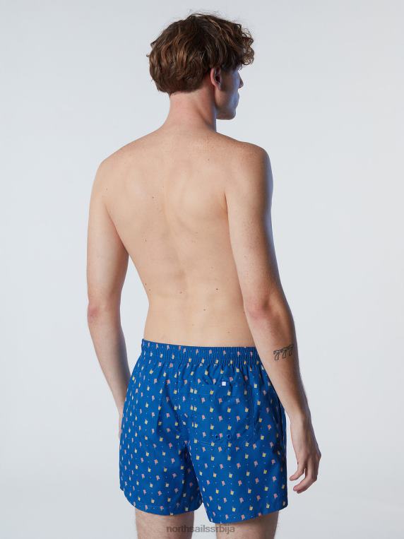 купаћи шорц са штампом на целом крају комбинација 9 одећа за плажу мушкарци PDV4J419 North Sails