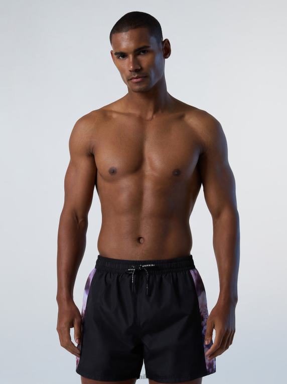 кораљне баштоване за пливање црн одећа за плажу мушкарци PDV4J372 North Sails