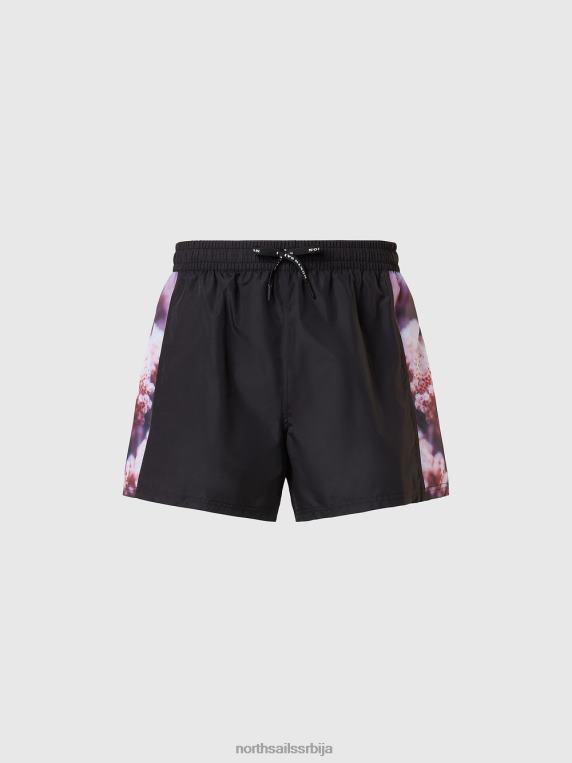 кораљне баштоване за пливање црн одећа за плажу мушкарци PDV4J372 North Sails