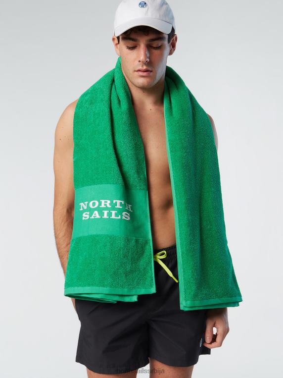 купаћи шорц са логом црвена одећа за плажу мушкарци PDV4J385 North Sails