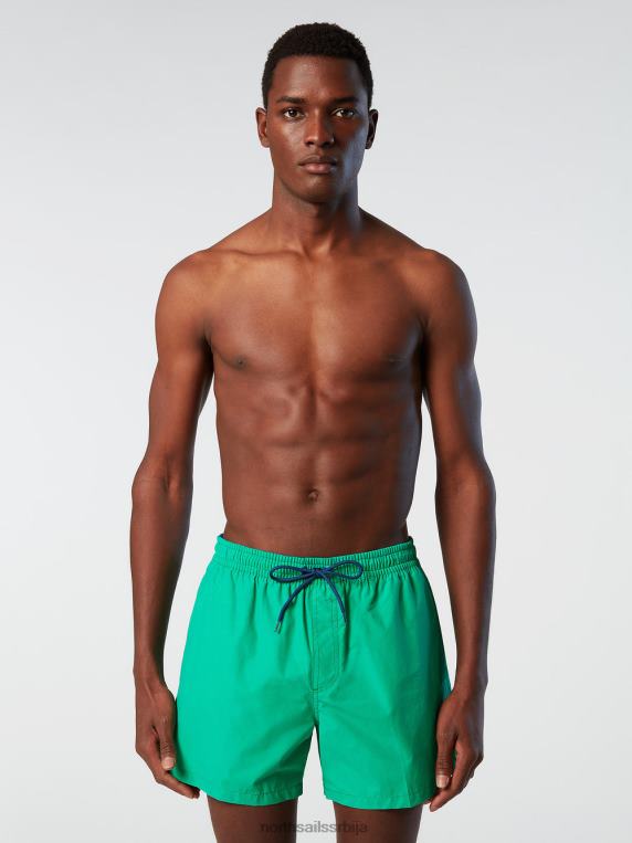 купаћи шорц са логом башта зелена одећа за плажу мушкарци PDV4J386 North Sails