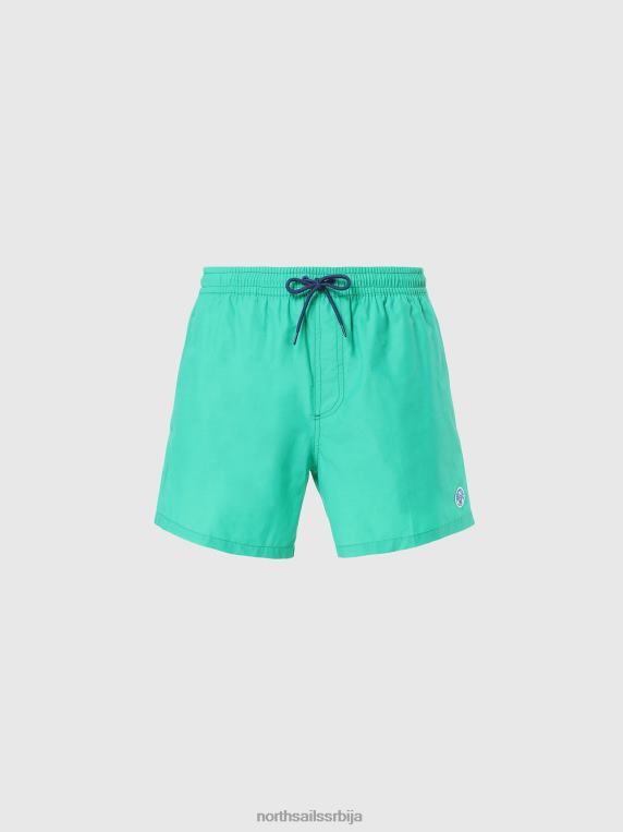 купаћи шорц са логом башта зелена одећа за плажу мушкарци PDV4J386 North Sails