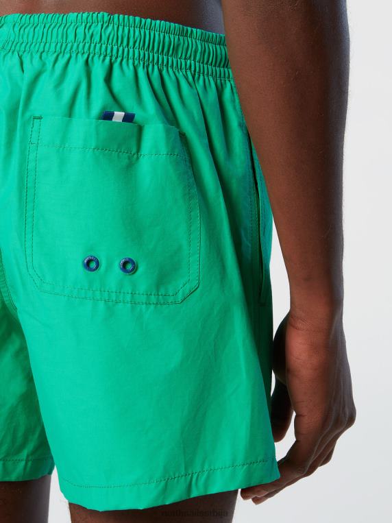 купаћи шорц са логом башта зелена одећа за плажу мушкарци PDV4J386 North Sails