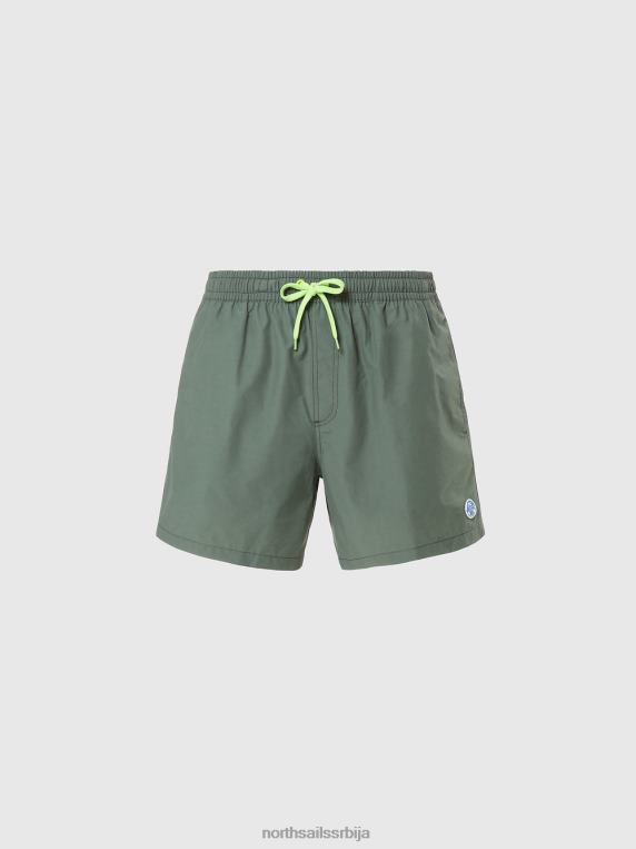 купаћи шорц са логом војнички зелени одећа за плажу мушкарци PDV4J392 North Sails