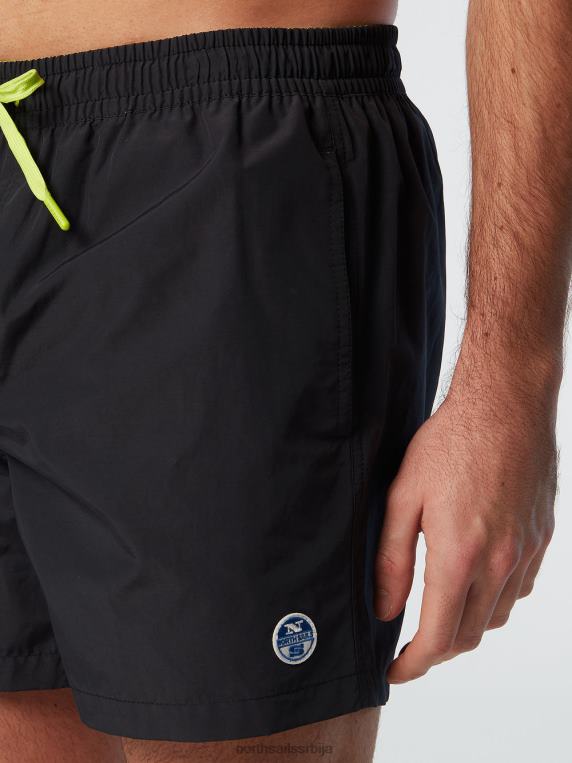купаћи шорц са логом црн одећа за плажу мушкарци PDV4J395 North Sails