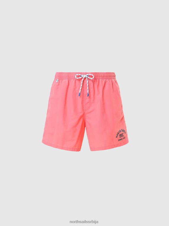 шорц за купање од опране тканине зачињени корал одећа за плажу мушкарци PDV4J396 North Sails