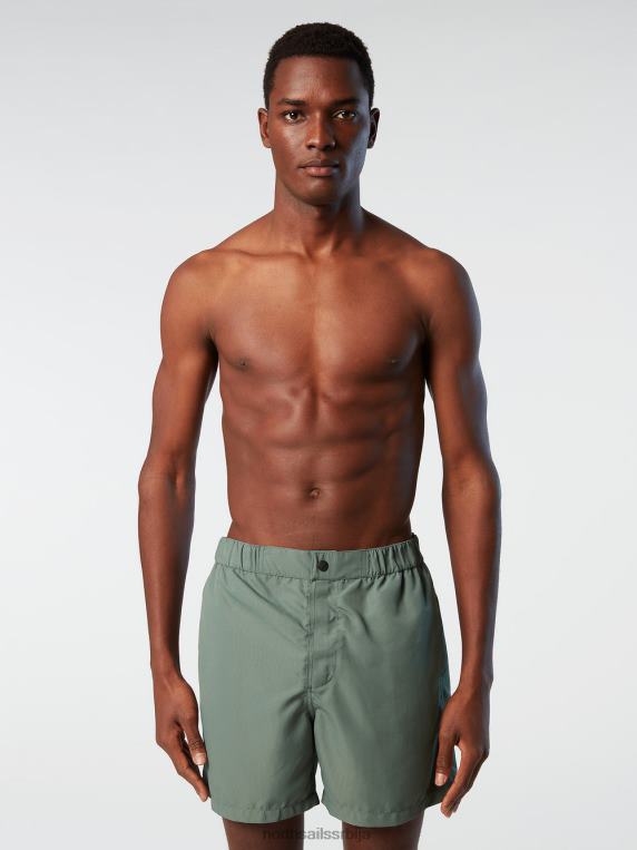 купаћи шортс прилагођеног кроја војнички зелени одећа за плажу мушкарци PDV4J404 North Sails