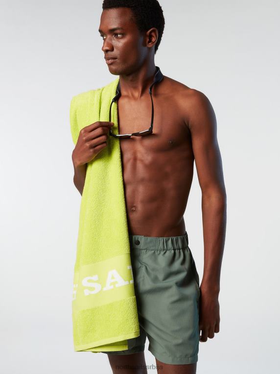 купаћи шортс прилагођеног кроја војнички зелени одећа за плажу мушкарци PDV4J404 North Sails