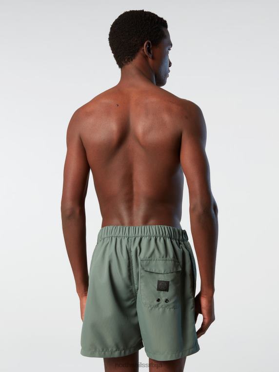 купаћи шортс прилагођеног кроја војнички зелени одећа за плажу мушкарци PDV4J404 North Sails