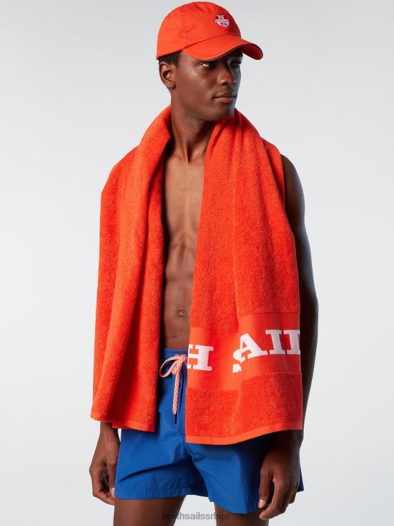 купаћи шорц са текстурираним принтом океанско плаво одећа за плажу мушкарци PDV4J410 North Sails