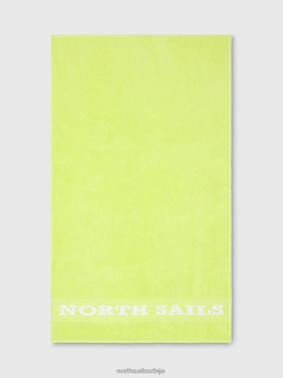 пешкир за плажу са натписом креч одећа за плажу мушкарци PDV4J400 North Sails